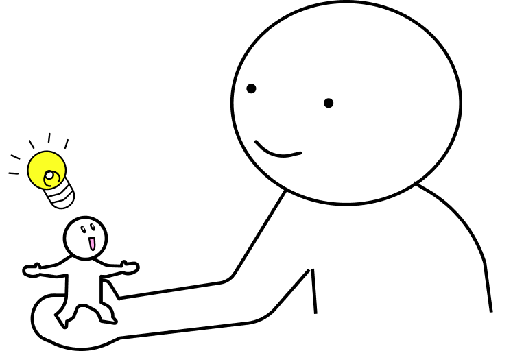 ホームページのロゴ（ほったらかす学びのイメージ）